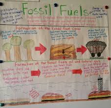 Fossil Fuel Formation Anchor Chart Science Anchor Charts