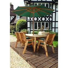 charles taylor 6 seat garden table set