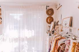 hang sheer linen curtains at home diy