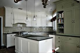 Amazing gallery of interior design and decorating ideas of white kitchen cabinets black granite countertops in bathrooms, kitchens by elite interior designers. Backsplash For Black Granite Countertops And White Cabinets Liberalx
