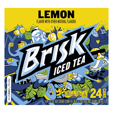 save on brisk lemon iced tea 24 pk