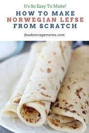 how to make norwegian lefse from