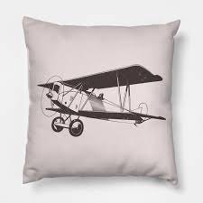 A pillow is a support of the body at rest for comfort, therapy, or decoration. Historical Plane Design Plane Pillow Teepublic
