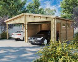 wooden garages and carports in spain