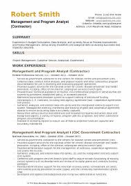 Results and awards derived from those duties and skills. Management And Program Analyst Resume Samples Qwikresume