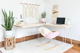 Diy desk ideas that will help you become more productive in a quick and inexpensive way. Transformable Hairpin Leg Desktop Diy A Beautiful Mess