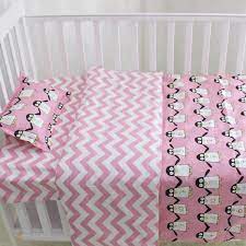 cotton baby bedding set penguin and