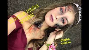 zombie prom queen makeup english