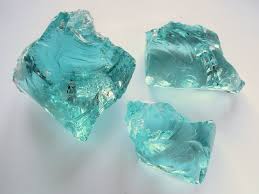 Glass Rocks Turquoise 60 120 Mm Glass