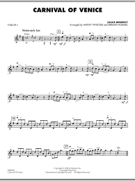 Also, pieces for multiple violins with or without keyboard accompaniment. Harvey Whistler Carnival Of Venice Violin 1 Sheet Music Download Printable Classical Pdf Orchestra Score Sku 271872