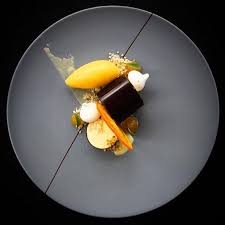 6 you can not conceal the posh desserts, in which the french certainly know a lot about. That Stunning Parfait Of Passion Fruit Comes With Mandarin And Chocolate Looks Food Plating Fine Dining Desserts Dessert Presentation
