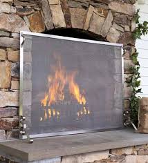 Hearth Stainless Steel Fireplace Screen