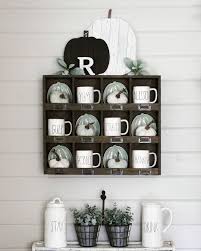 displays rae dunn mug display