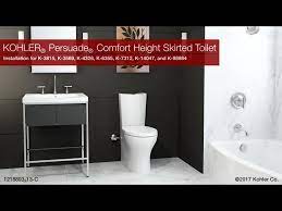 Persuade Comfort Height Skirted Toilet