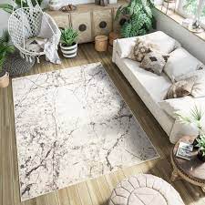 abstract modern rug marble lines living