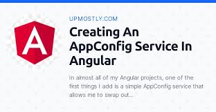 an appconfig service in angular