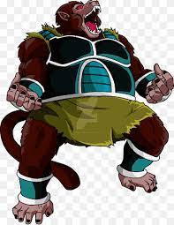 While scaled down considerably, they are still the largest characters in the game. Great Apes Raditz Bardock Turles Dragon Ball Xenoverse Great Ape Personhood Vertebrate Cartoon Fictional Character Png Pngwing