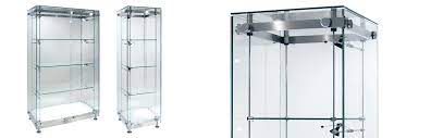 Glass Display Cabinets Illuminated