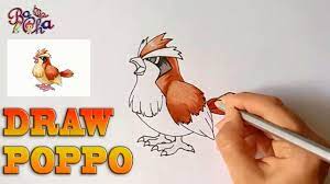 vẽ pokemon poppo (Pidgey)[hệ bay] - BoCha - How to draw pokemon Pidgey -  YouTube