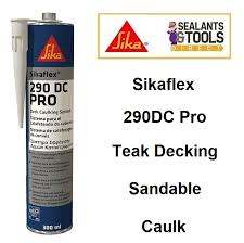 Sikaflex 290dc Pro 290i Marine Sandable Decking Caulk