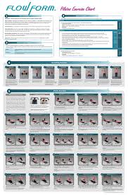 pilates exercise chart flow form