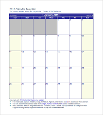 Free 12 Month Calendar Template 2015 Free 6 Month Calendar Template