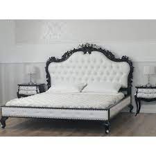 bed frame cleopatra dark baroque style