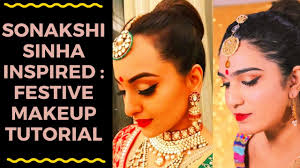 sonakshi sinha inspired festive makeup