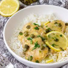 Instant Pot Chicken Piccata gambar png