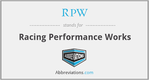 rpw racing performance works