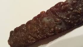 Why is there white stuff on my beef jerky?