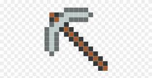 And that's using a 16x16 texture. Minecraft Diamond Pickaxe Png Free Transparent Png Clipart Images Download