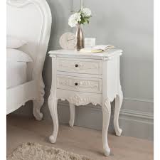 Reclaimed rustic french furniture with a natural, unfinished, distressed and weathered aesthetic. Antique French Style Bedside Table Shabby Chic Bedroom Furniture