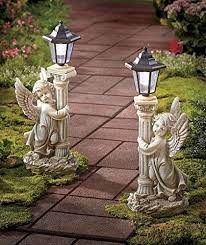 angel garden statues garden lanterns