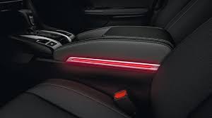 2019 2021 Honda Civic Red Armrest