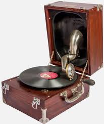 gramophone cabinet box antique