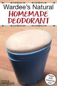 wardee s natural homemade deodorant