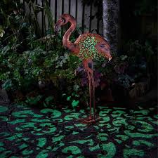 Decorative Metal Flamingo Silhouette