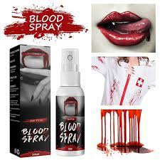 fake blood spray makeup halloween