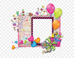birthday background with frame free