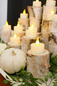 Quick Easy Birch Candle Holders The