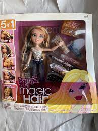 bratz magic hair cloe fashion doll 5 in