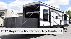 2017 keystone rv carbon toy hauler 31