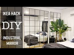 Ikea Diy Industrial Mirror Wall