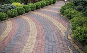 Colored Pavers Or Stamped Concrete