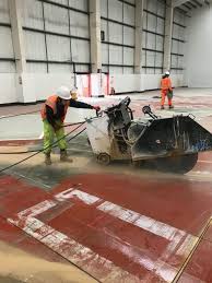 floor sawing services for construction
