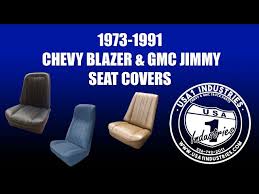 Usa1 Chevy Blazer Gmc Jimmy Seat Covers