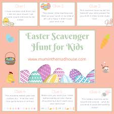 Use the eggs as fun coloring pages or decorate them by gluing various materials like paper, stickers, buttons or washi tape. Easter Egg Hunt For Kids With Printable Clues Mum In The Madhouse
