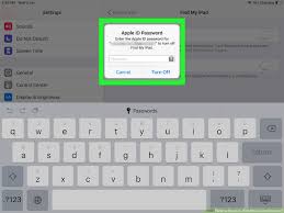 reset an ipad without the pword