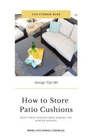 how to patio cushions life